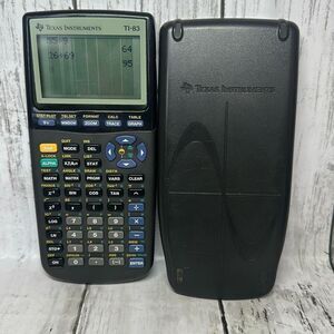 Texas Instruments TI-83 Graphing Calculator T1-83 W/ Cover Tested READ